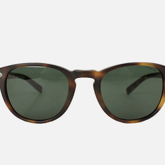 COACH HC 8128 (L611) Matte Tortoise Sunglasses - Picture 1 of 6